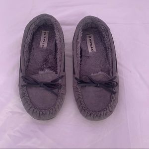 *FREE* grey moccasins